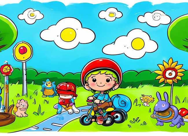 关于安全的儿童绘画，关于安全的儿童绘画图片