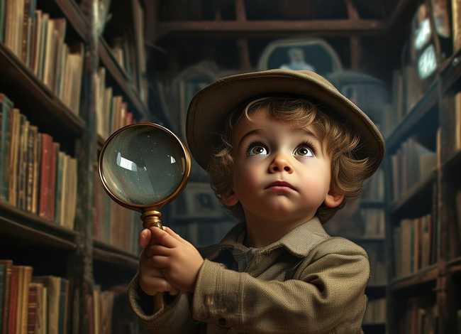 《侦探故事》儿童，少儿侦探故事