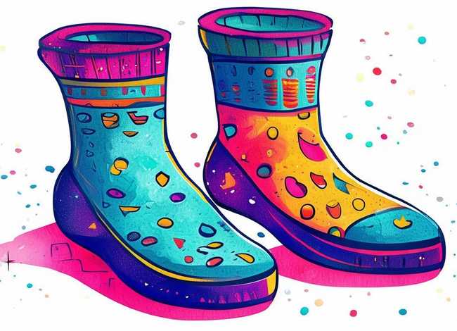 儿童袜子简笔画（袜子简笔画 儿童）