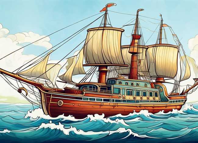 轮船的绘本故事、轮船的绘本故事图片