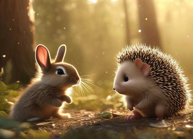 刺猬的故事;兔子和刺猬的故事 刺猬的故事;兔子和刺猬的故事