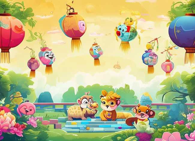 十二生肖故事儿童故事绘本 - 十二生肖幼儿故事绘本