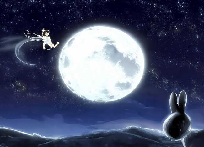 嫦娥奔月的故事儿童版ppt（嫦娥奔月的ppt课件幼儿）