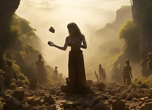 儿童故事《女娲造人》文本、女娲造人故事绘本原文