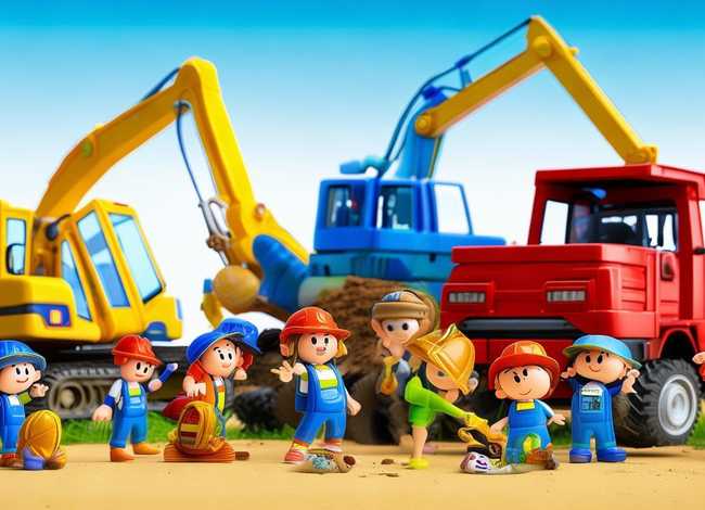 工程车辆儿童故事 工程车幼儿故事 工程车辆儿童故事 工程车幼儿故事