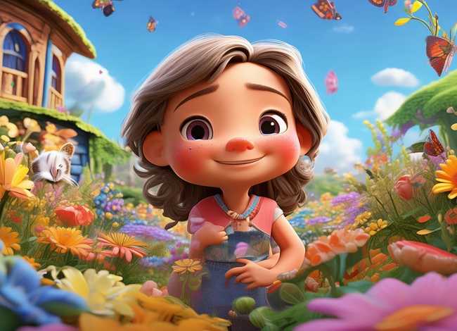 爱笑的小花幼儿故事 爱笑的小花幼儿故事教案 爱笑的小花幼儿故事 爱笑的小花幼儿故事教案