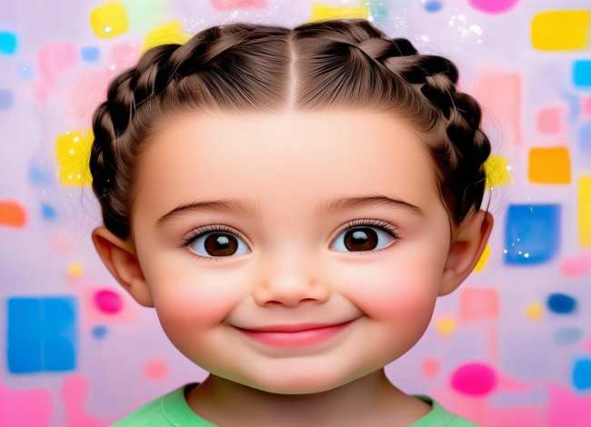 儿童短发编发 - 儿童短发编发发型简单又好看