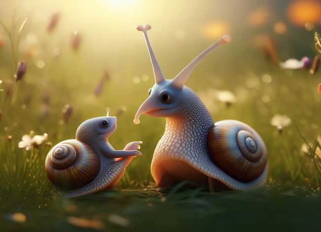 儿童故事蜗牛妈妈 蜗牛妈妈和小蜗牛的故事