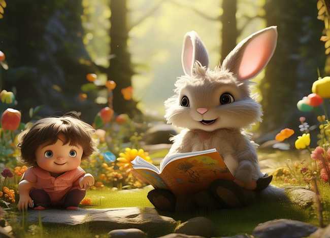 儿童故事简单几句话（儿童故事简短一年级）