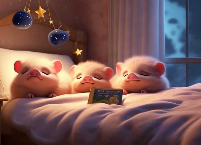 播放睡前故事三只小猪，播放睡前故事三只小猪视频