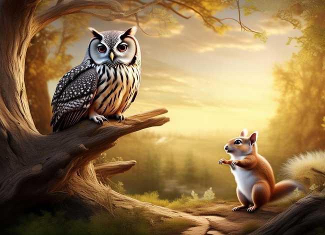 简短的寓言故事画（简短的寓言故事画画图片）