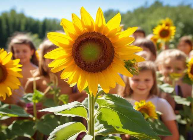 向日葵儿童故事；向日葵幼儿故事