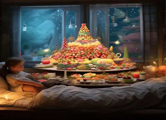 睡前小故事关于吃的 - 关于食物的睡前小故事