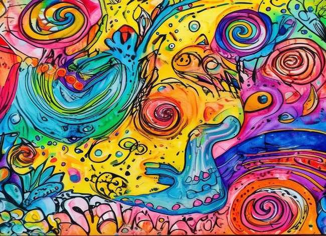 儿童创意水粉画简介（儿童创意水粉画简介文案）