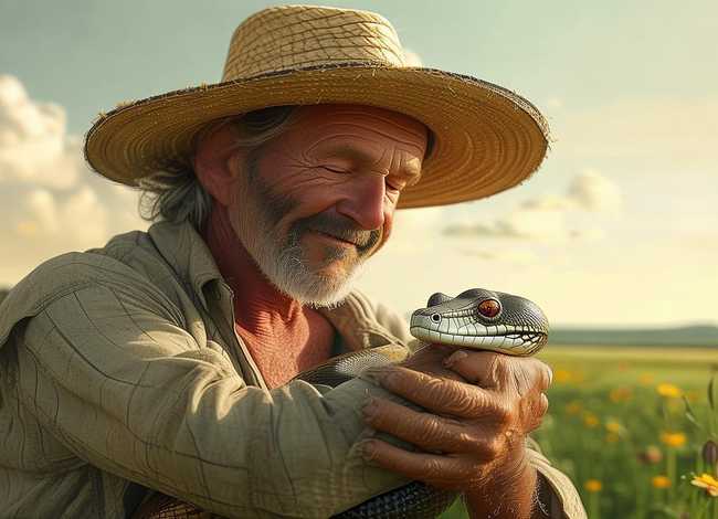 农夫和蛇的故事绘本；农夫和蛇的故事绘本教案