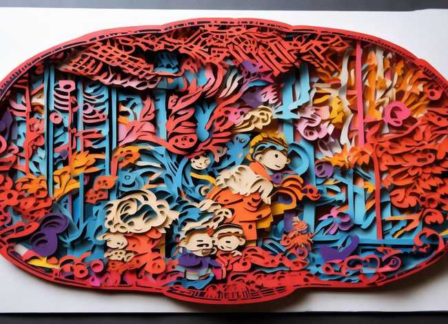 中国传统儿童故事剪纸 中国传统剪纸教程儿童