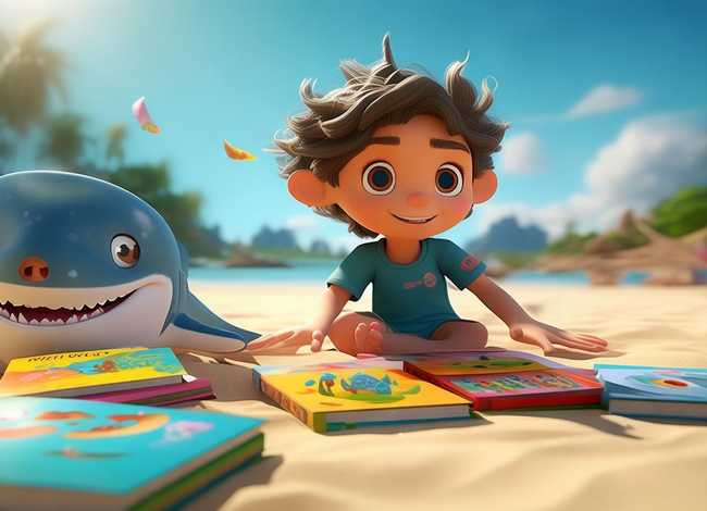 儿童有声绘本故事全集鲨鱼（有关鲨鱼的绘本故事）