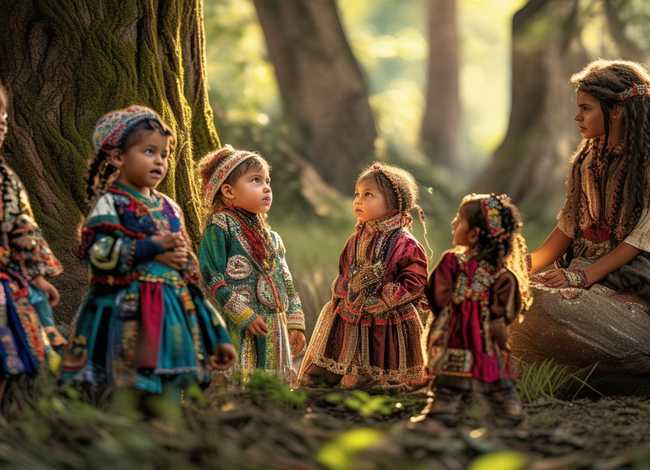 民间儿童故事；民间少儿故事