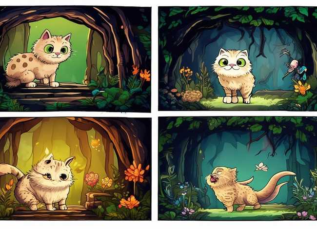 四格图画 故事；四格图画 故事怎么画