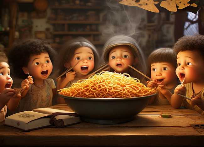 儿童故事长寿面读后感 - 长寿面故事的读后感