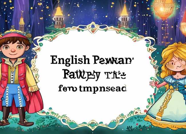 童话故事英语教学 - 英语童话ppt