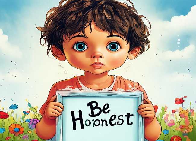 儿童诚信图画图片；儿童诚信图画图片简单