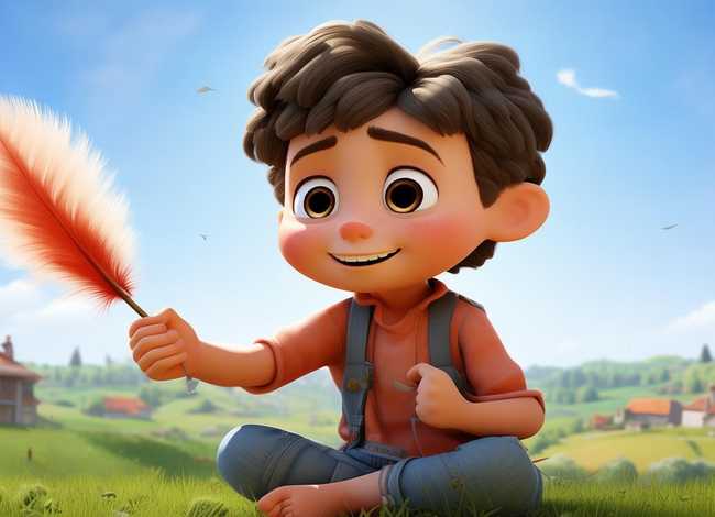 儿童故事鸡毛信简短；幼儿讲鸡毛信的故事