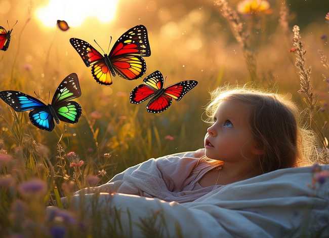 儿童三只蝴蝶故事 三只蝴蝶故事 睡前故事
