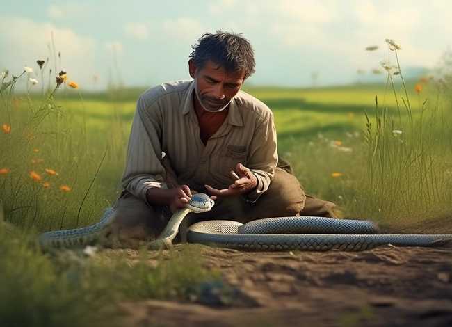 农夫与蛇英文故事、农夫与蛇英文故事原文