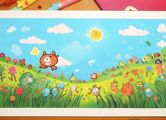 儿童绘本故事简单绘画、儿童绘本画简单画