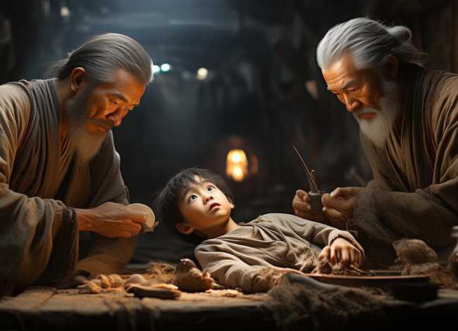 儿童三国小故事关羽刮骨疗毒；三国演义关羽刮骨疗毒的故事