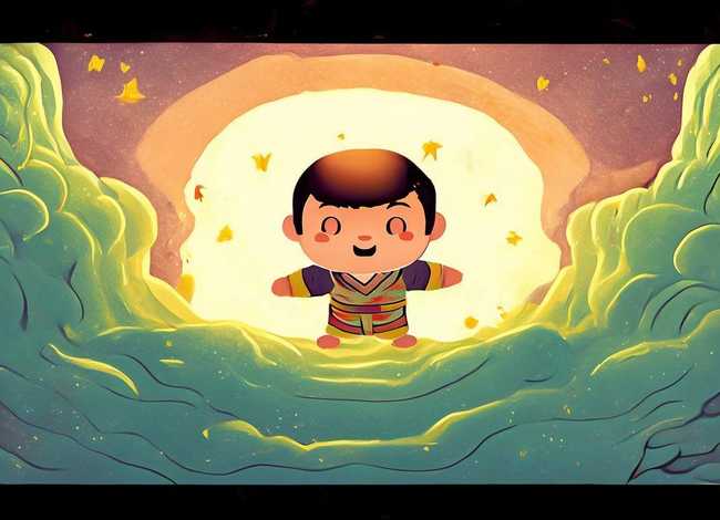 儿童故事盘古开天地简约、盘古开天地的神话故事幼儿版