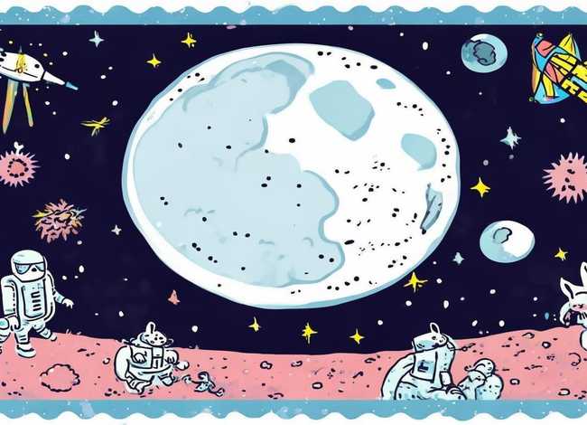 月球的小故事手抄报，月球的小故事手抄报怎么画