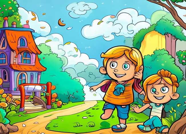 儿童连环画图片4张可打印免费 儿童连环画图片2张