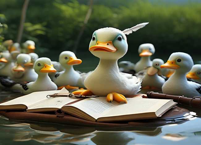 聪明的鸭子故事，聪明的鸭子故事内容