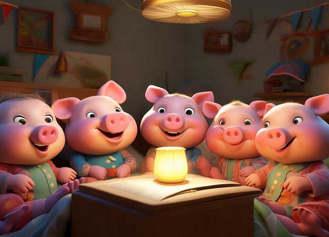 小猪佩奇的睡前故事儿童版、宝贝睡前故事小猪佩奇文字