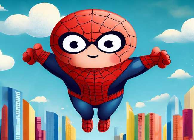 幼儿故事蜘蛛侠；幼儿故事蜘蛛侠图片