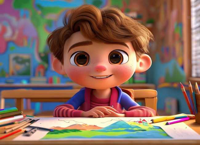 故事插画小学生 故事插画小学生怎么画