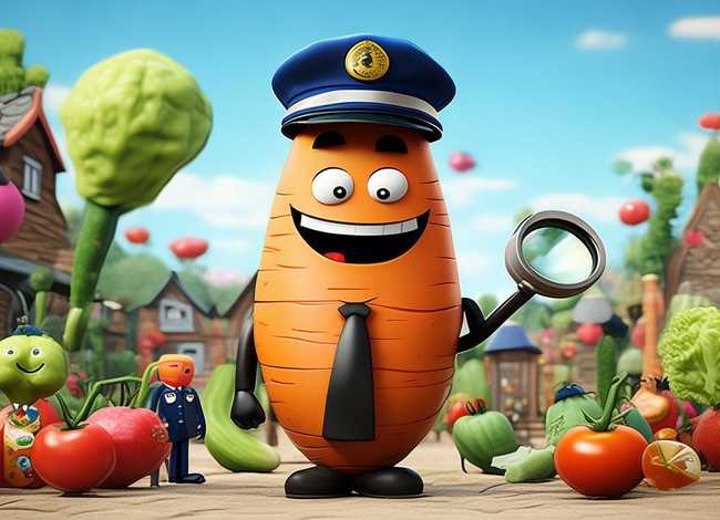 蔬菜警长儿童故事、蔬菜警长故事怎么写