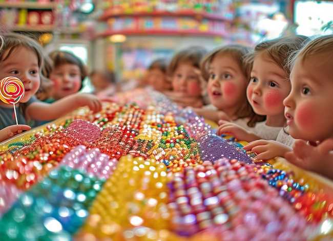 吃糖果的故事儿童、贪吃糖果的故事