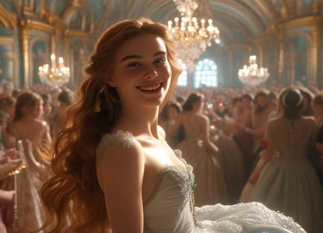 灰姑娘童话故事图片配图（灰姑娘童话图片大全）