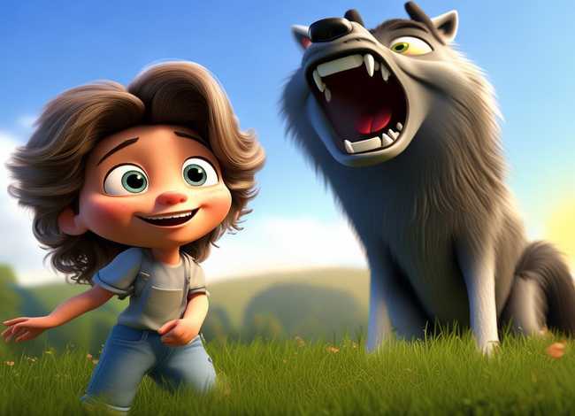 幼儿故事狼来了视频，幼儿故事视频 狼来了 三分钟