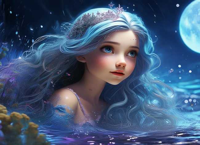 儿童童话故事海的女儿视频、睡前故事海的女儿视频