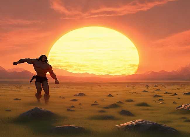 夸父追日神话故事儿童故事；夸父追日的神话故事完整版