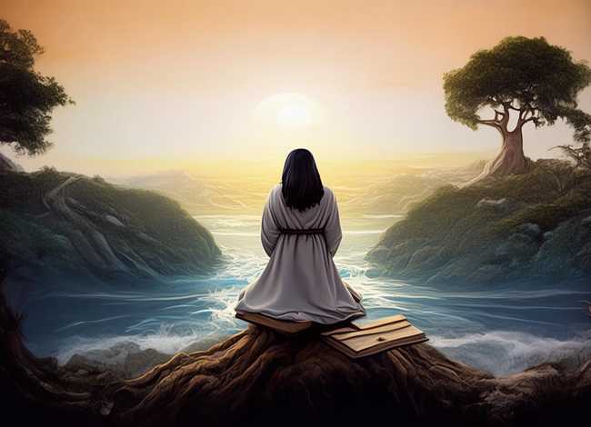 哲理故事插图绘画（哲理故事插图绘画图片）