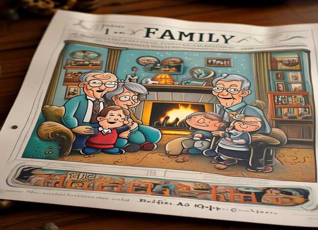 我家的故事小报(我家的故事小报图片) 我家的故事小报(我家的故事小报图片)