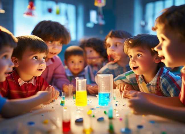 儿童科学小实验点评文案、幼儿园科学小实验点评