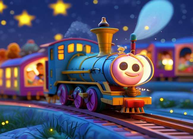儿童睡前故事小火车的故事；小火车的故事睡前故事在线试听