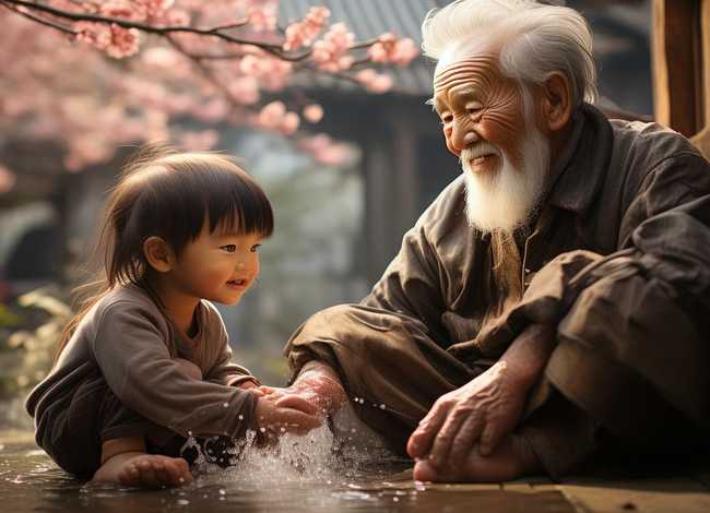 孝道故事儿童动画；孝道故事动画片