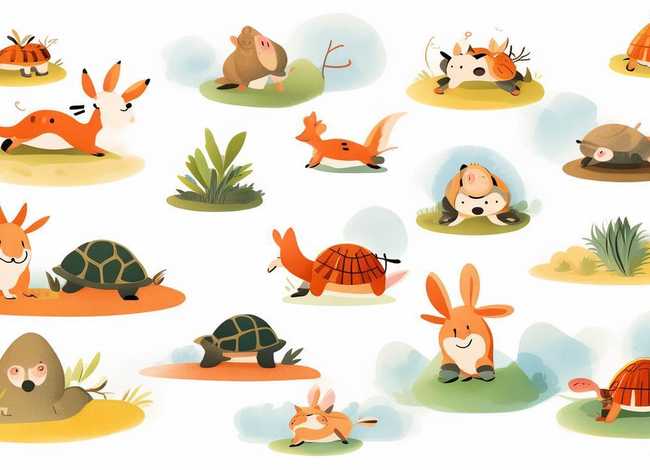 寓言故事动物简笔画、寓言故事动物简笔画怎么画